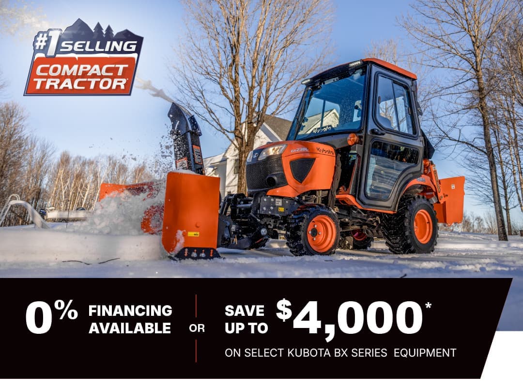 Save on Select BX Series Tractors Save on Select BX Series Tractors