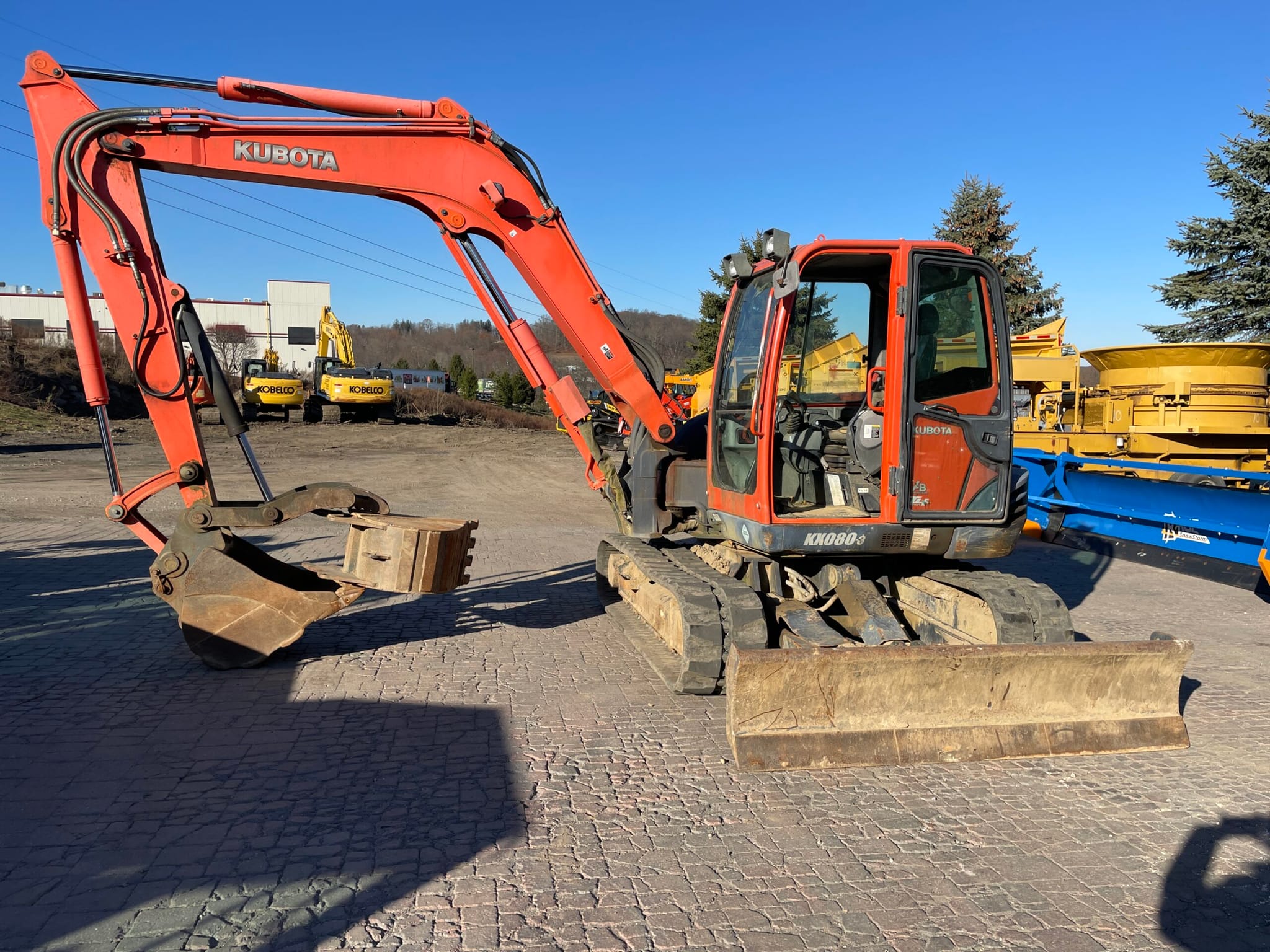 KUBOTA KX080-3 EXCAVATOR