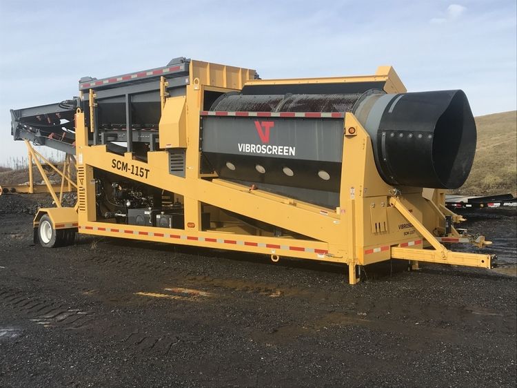 NEW [NO DEF] VIBROSCREEN SCM115T TROMMEL SCREENER 23599