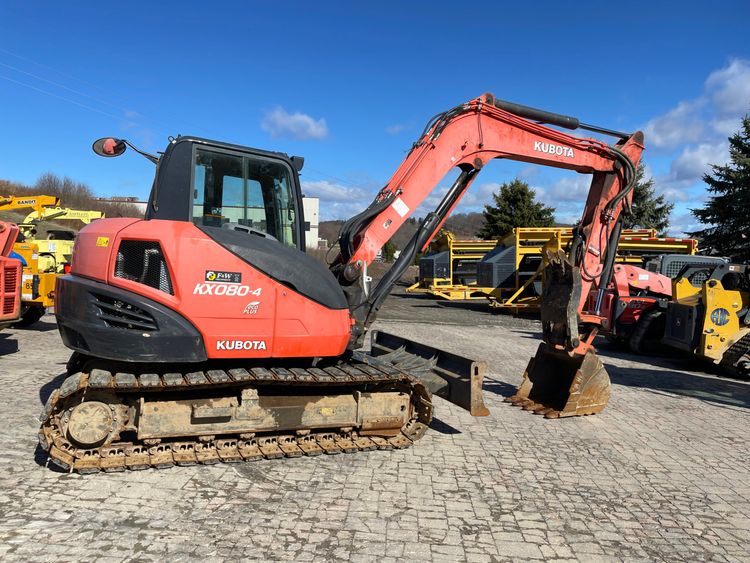 KUBOTA KX080-4 EXCAVATOR